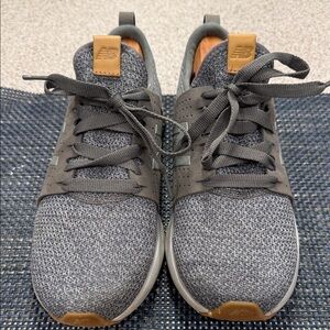 New Balance Fresh Foam V1 Charcoal and Tan Men's Sneakers